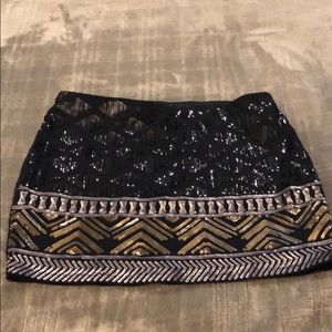 EXPRESS Sequin Skirt